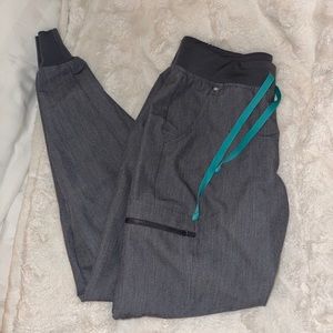 Figs Womens graphite Zamora jogger pant, size small, worn once